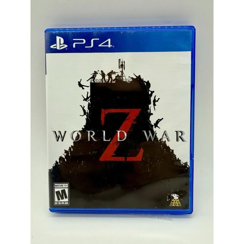 World War Z - Sony PlayStation 4‎ PS4 Game, Case With Inserts Tested